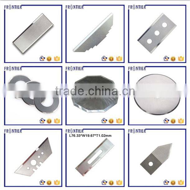 professional cemented carbide cutting blade knife for rubber