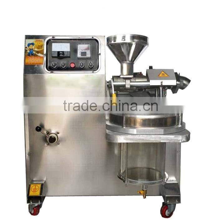 Fully automatic hydraulic press automatic seed hot oil press/avocado oil press machine HJ-P50