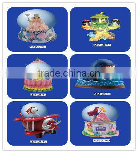 Custom Made Gift Items Russian Doll Snow Globe