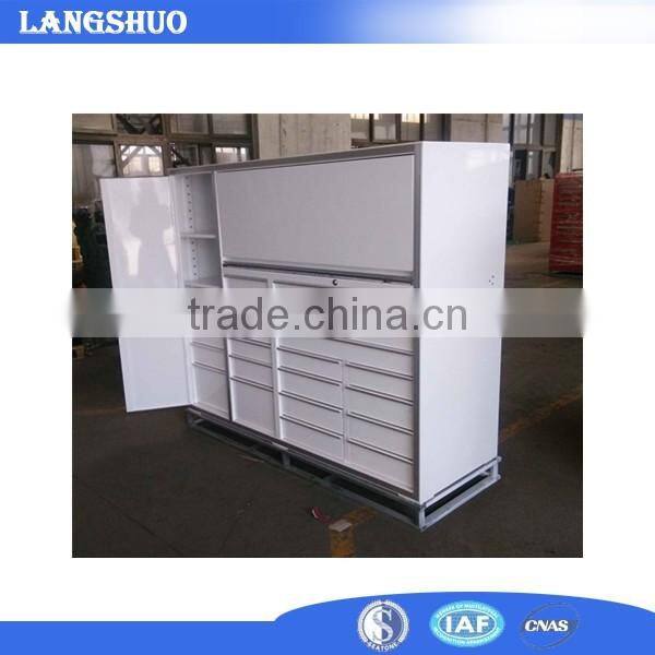 Cheap Cabinet Type Tool Cabinet Workbench, Lock Tool Workbench with Side Locker