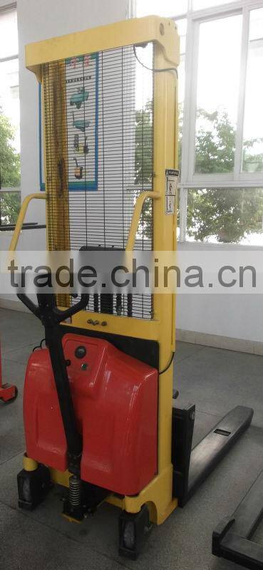 VESHAI semi electric stacker VH-EMS-100/16 manual stacker with CE certification