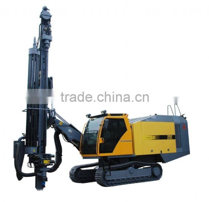 KT20 the most advanced crawler mounted integrated dth drilling rig