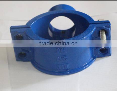 Casting Saddle clamp for PE/PVC pipe