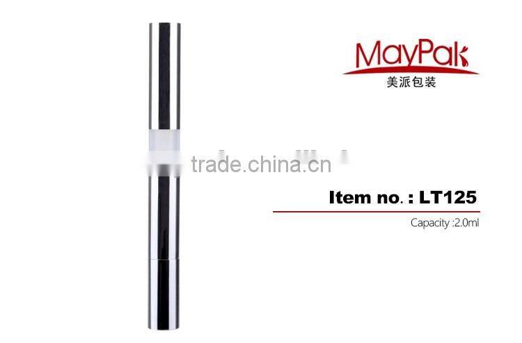 empty cosmetic tubes with brush head available