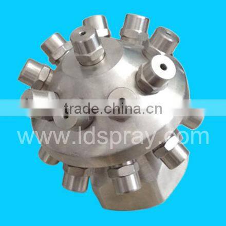 316SS tank cleaning 3slots rotary nozzle