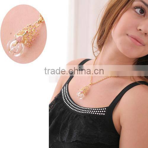 Elegant Jewelry Pendant Glass Perfume bottle jewelry