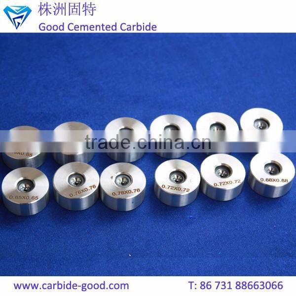 Tungsten carbide wire drawing dies