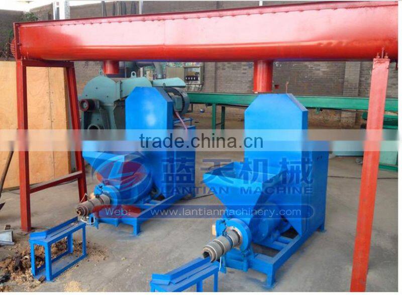China NO.1 Manufacturer sawdust briquette charcoal extruder machine