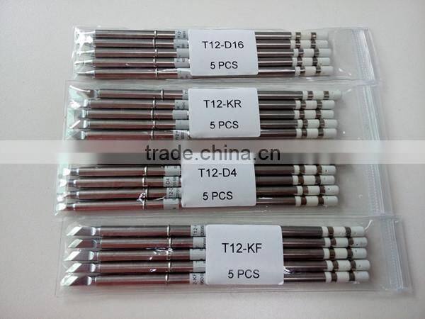 Hakko T12 soldering tips , soldering tips china factory