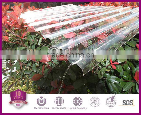 Grade A Polycarbonate Corrugated Sheet/ PC Wave Sheet/Profile Sheet