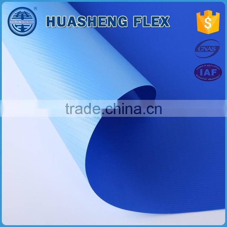 Multipurpose waterproof plain 560gsm green pvc tarpaulin