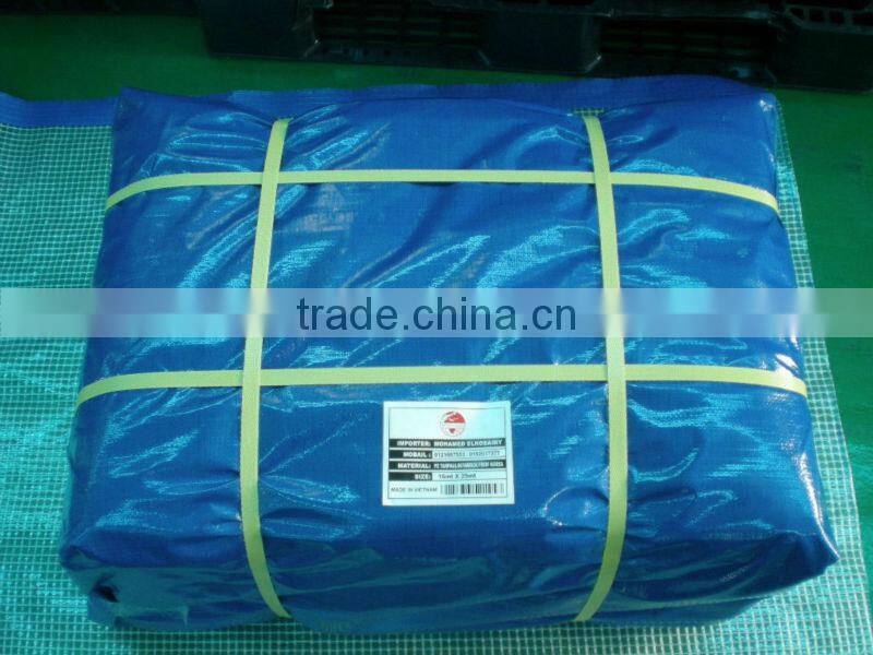 100% vrigin material PE tarpaulin