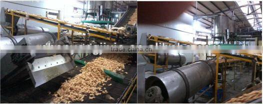 fried flour snack food making machine/processing line
