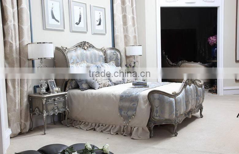 French Style Palace Living Room Furniture, Replica Design Fabric Upholstery Sofa, Noble Sofa Couch Set