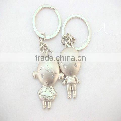 Love metal heart key ring for you