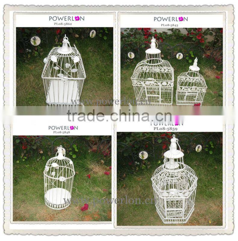 Newest Elegant Metal Hand Made Decorative Birdcage