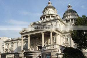 Glass-fiber reinforced composite customized external wall panel