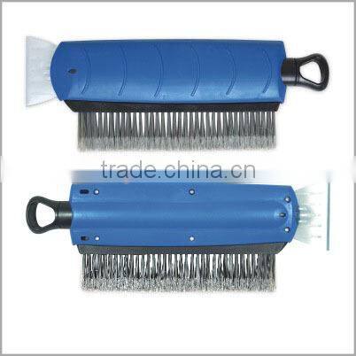 EXTENDABLE ICE SCRAPER WITH SNOW BRUSH long handled auto ice scraper&snow brush professional ice scraper