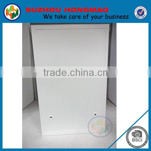 Galvanized steel postbox on promotion