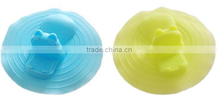 Hippo Shaped Silicone Floor Drain Ground Leakage Sink Stopper