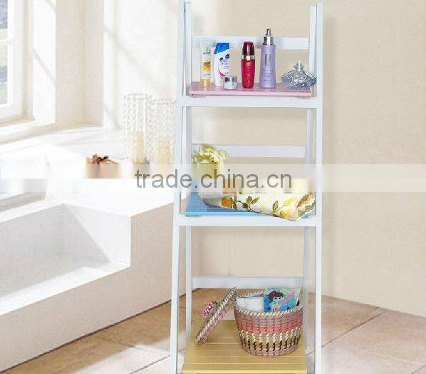 white wooden mini storage cabinet with shelf