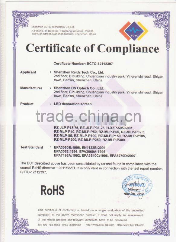 dmx starry deco soft led video led curtain light