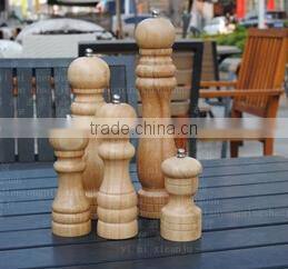 bamboo pepper mill and salt shaker, pepper grinder, wood pepper mill grinder