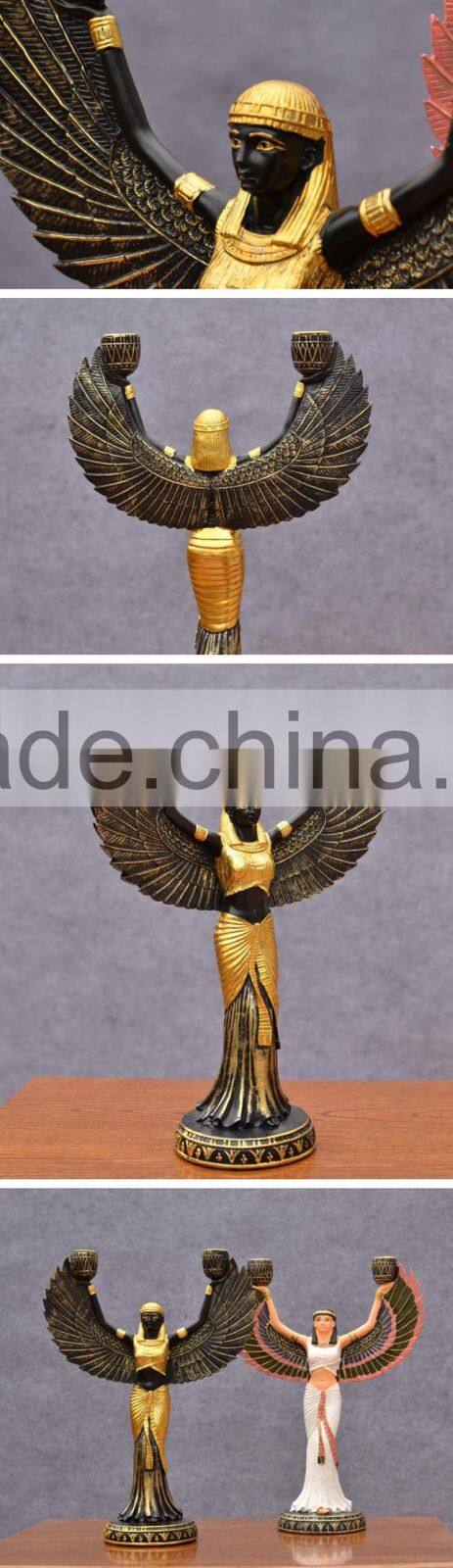 Decoration Egyptian Isis figure statues