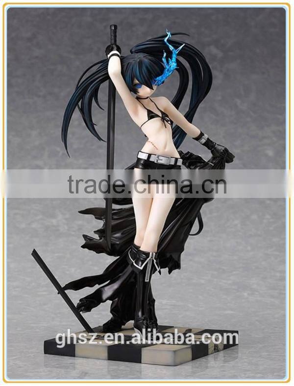 Factory price japanese black rock shooter episode 1anime figure for sale