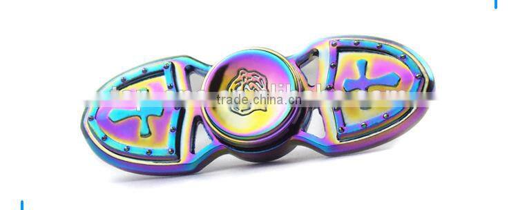 Top selling nice design alloy material fidget spinner toy