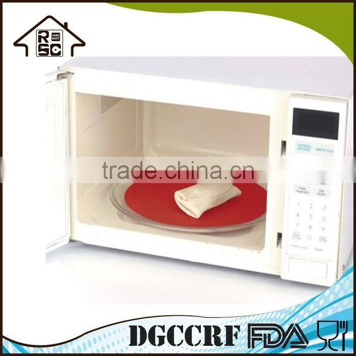 NBRSC Welcome OEM Nonstick Silicone Microwave Oven Backing Mat
