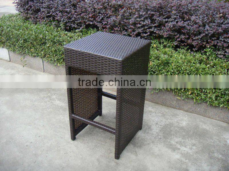 Outdoor Furniture Bar Table Chairs Patio Dining Rattan Wicker Set 9pcs New