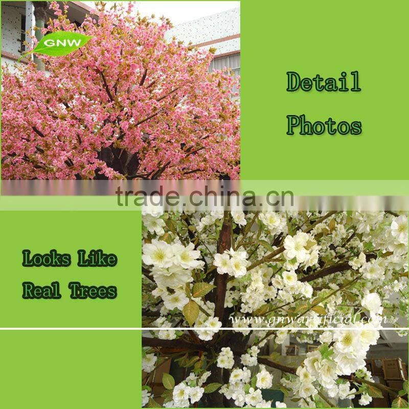 HQ001 GNW 4ft simulation cherry blossom flower branches for hotel home decoration