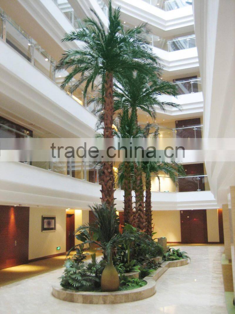 Indoor Decorative Artificial Date Palm Trees Design For Landscaping Wholesale Of Artificial Plants