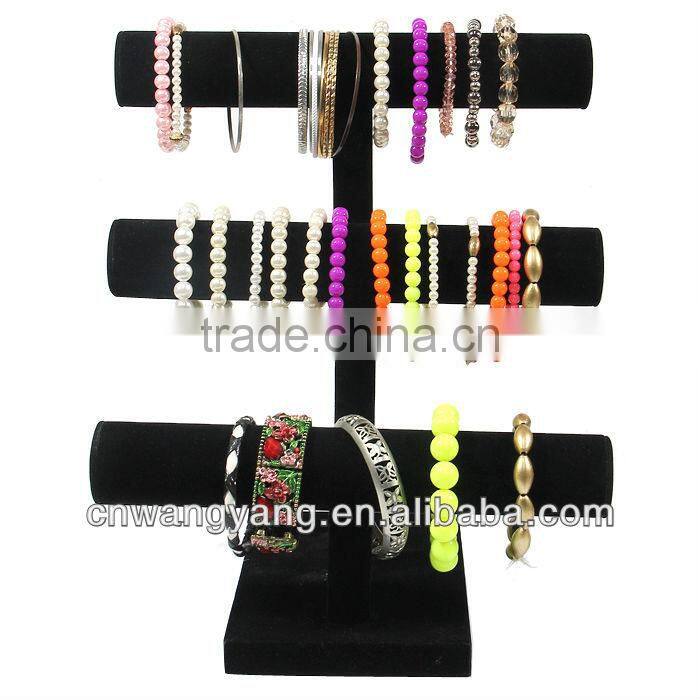 2layer bracelet display leather
