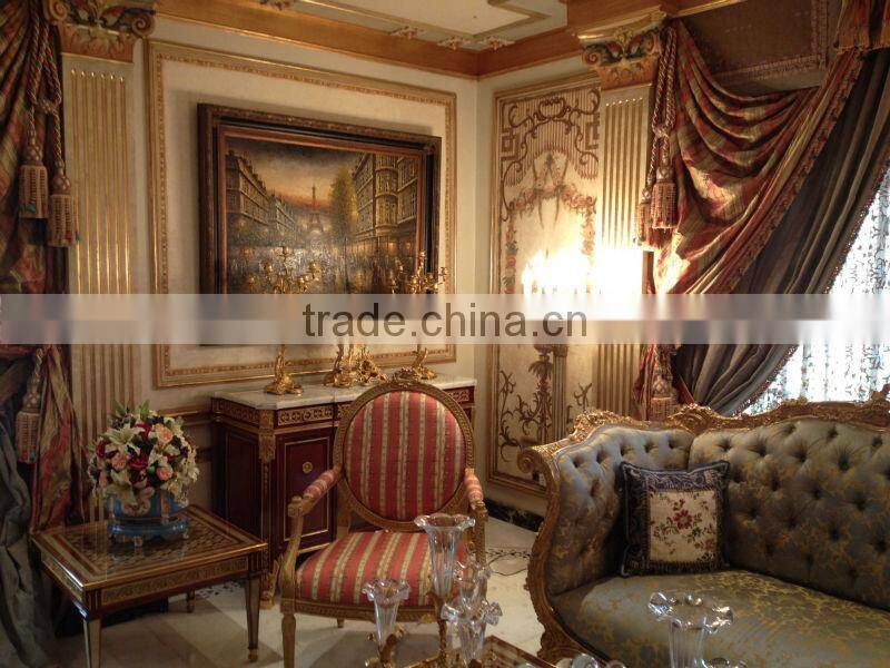 BISINI New Chinese Style Interior Wood Living Room Design