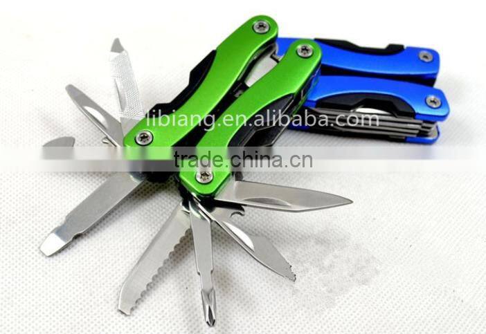 Multi use mini folding pliers