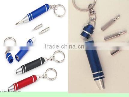 3/bit screwdriver aluminium style kit pen
