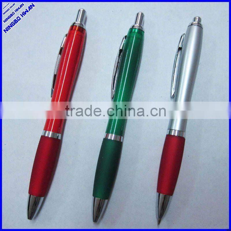 Cheap plastic triangular barrel pen