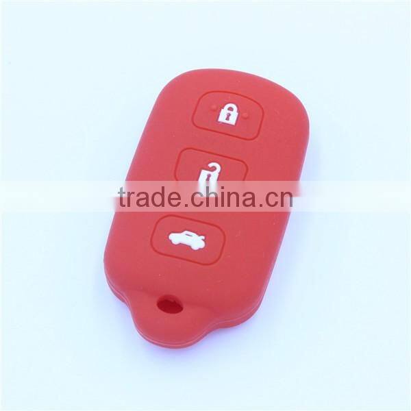 For TOYOTA 4Runner Sequoia Matrix Remote Keys jackets with panic buttons silicone key bags