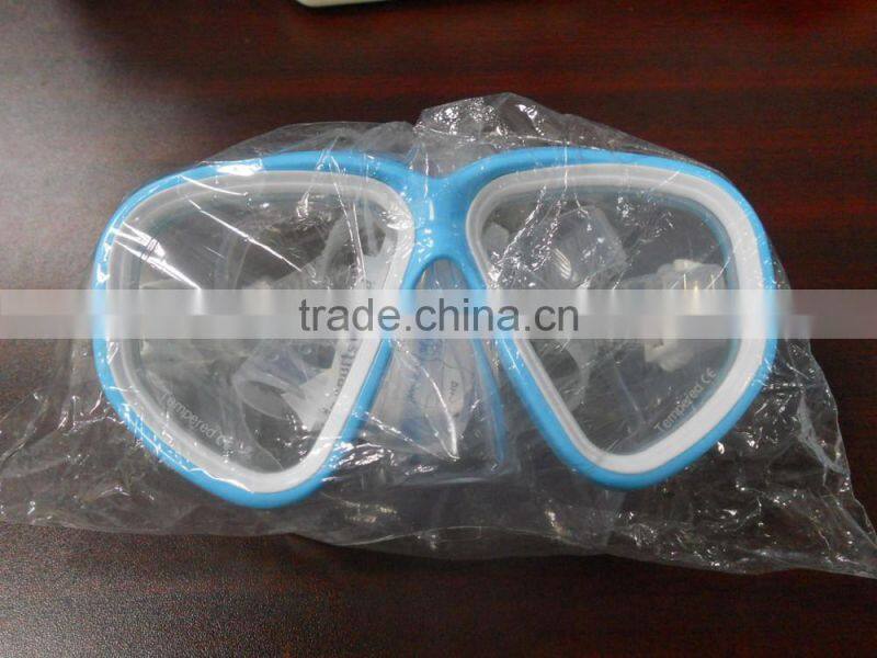 New and vogue optical full face liquid adult silicone diving mask(OPT-501)