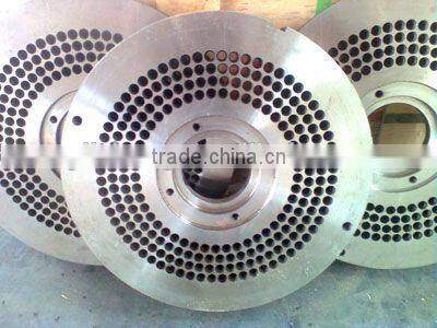 Wood pellet making machine flat die