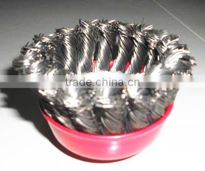 steel wire cup brush