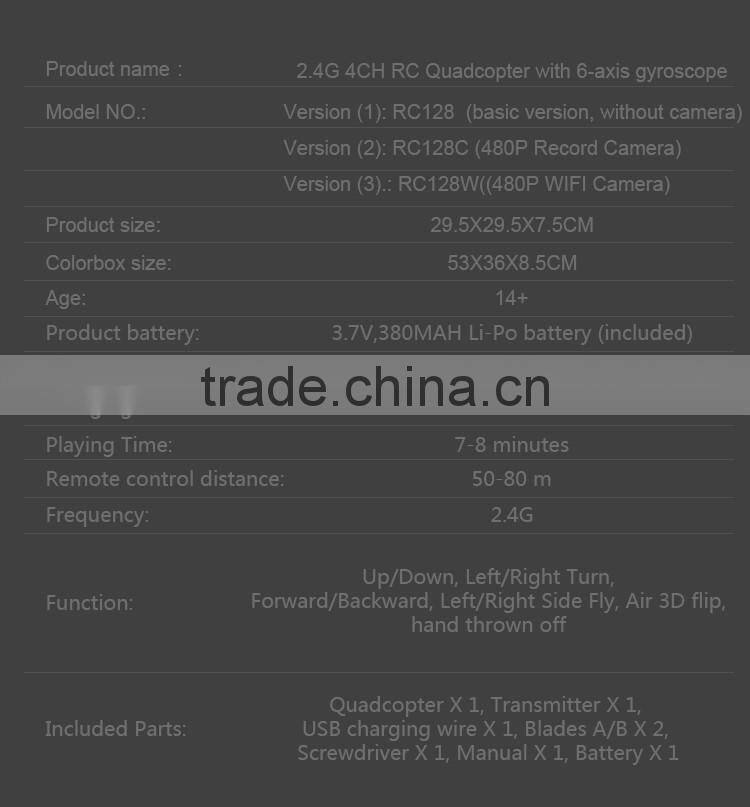 Headless Mode and Auto Return Function Toys Hobbies RC Flying Drone