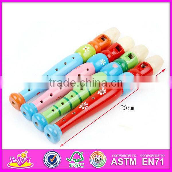 New Design Children musical instrument wooden flute W07D014