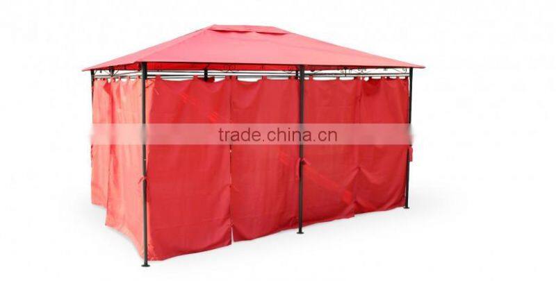 Outdoor Garden Gazebo Steel Frame 3X4M Curtains Sidewalls
