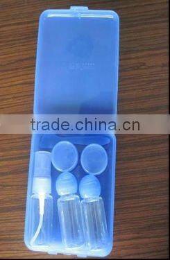 6pcs PET travel bottles set/cosmetic bottle