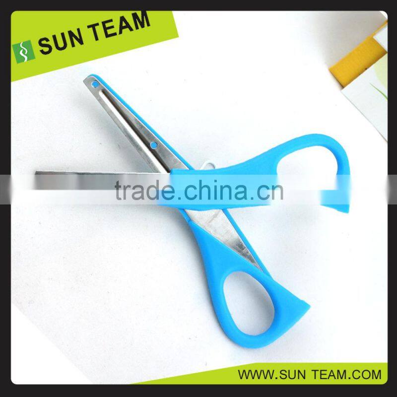SC043 5-1/4" New design children safe paper cutting student scissors with ABS handle