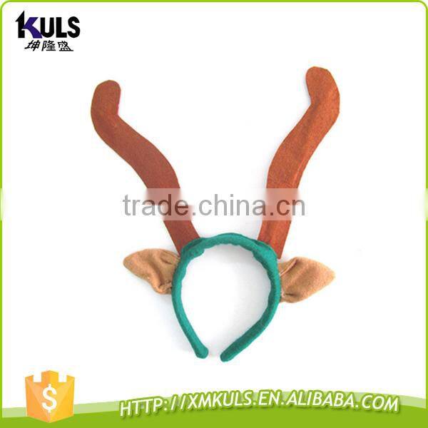 Christmas decorations masquerade tire reindeer antlers plastic party headband