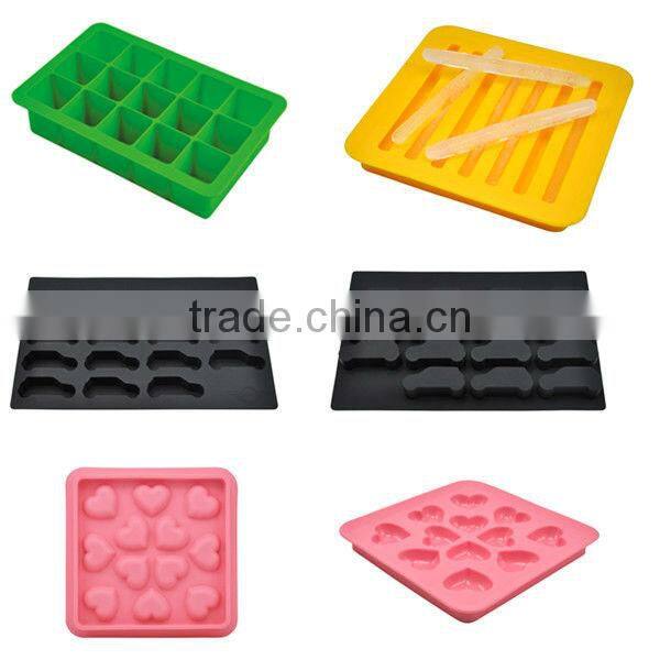 round shape silicone ice cube tray,silicone ice cube mold